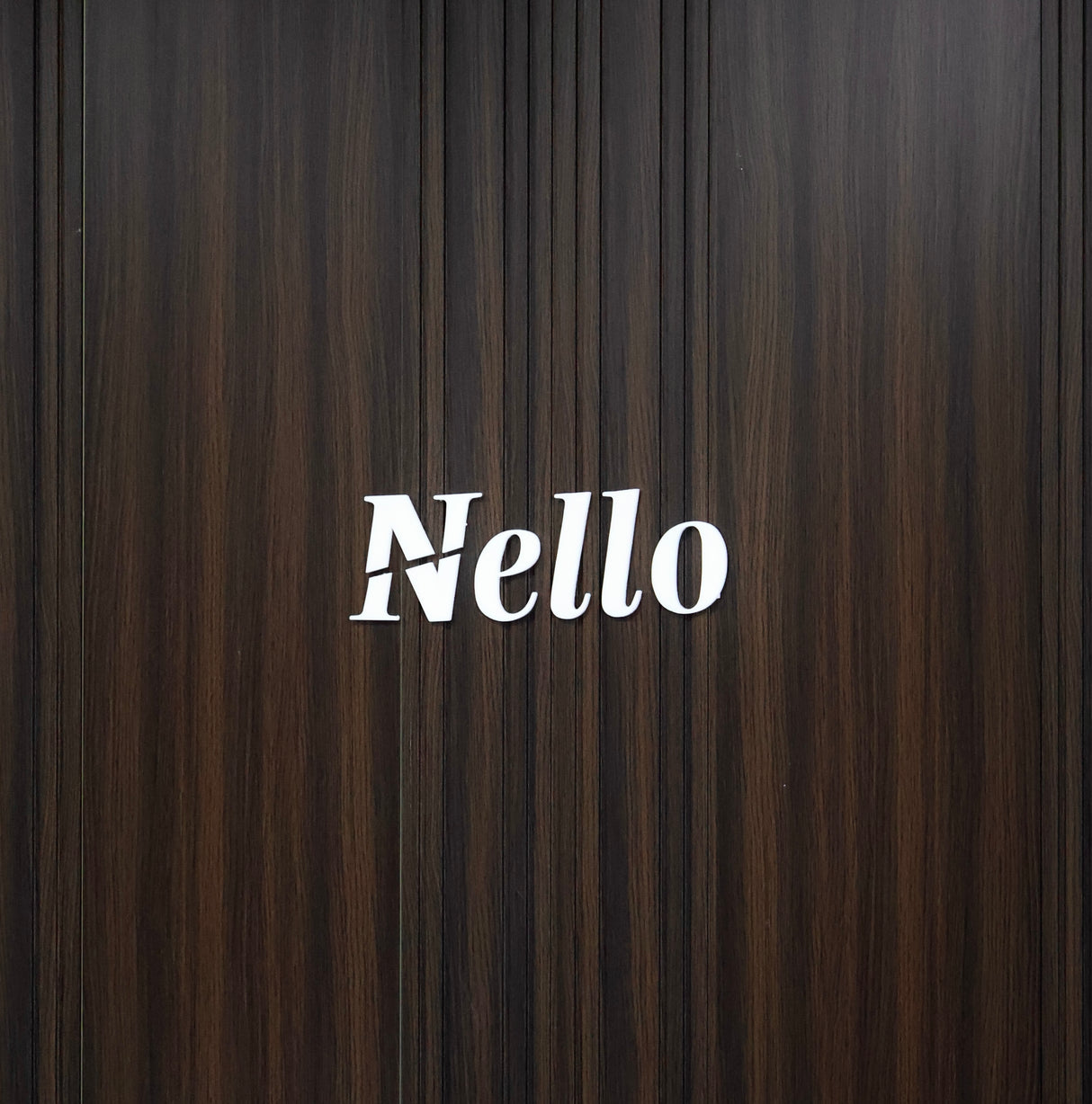 Panel Liso WPC Interior Nogal Black