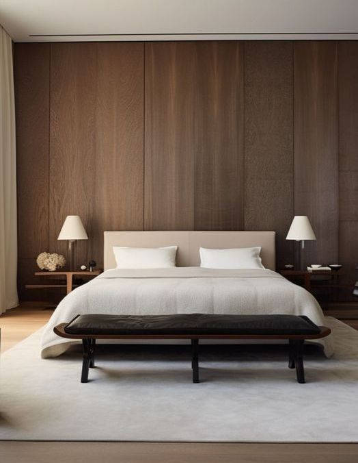 Panel Liso WPC Interior Nogal