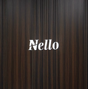 Panel Liso WPC Interior Nogal Black