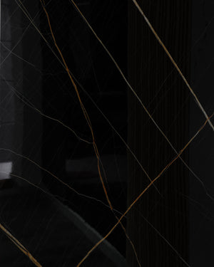 Lámina PVC tipo Marmol Negro