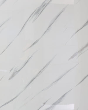 Lámina PVC tipo Marmol Blanco